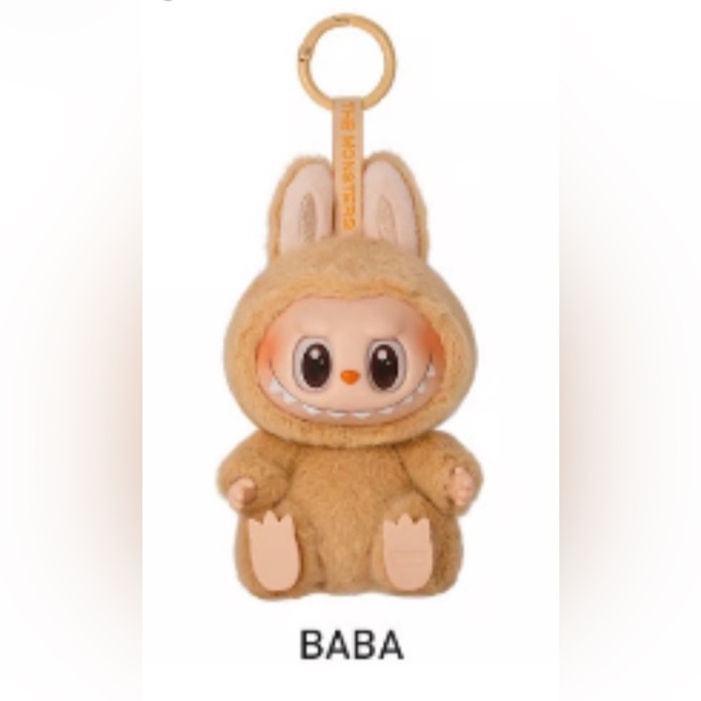 AUTHENTIC Pop Mart Labubu Pendant Plush, Have A Seat series; CONFIRMED BABA